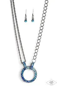 Razzle Dazzle Blue Necklace