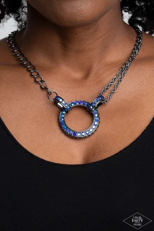 Razzle Dazzle Blue Necklace